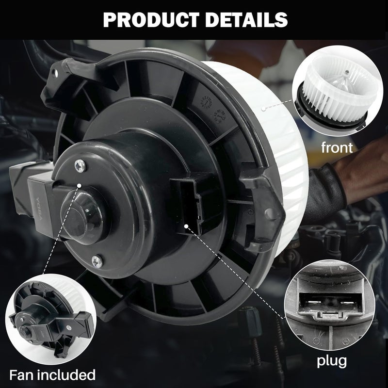 Aspligo 700062 AC Heater Blower Motor Fan Assembly Fit for Lexus gx470 2003-2007, for Toyota 4 Runner 2003-2009, 8710335060, 8710335070 - Image 3